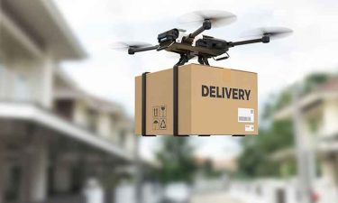 Drone Delivery using GPS